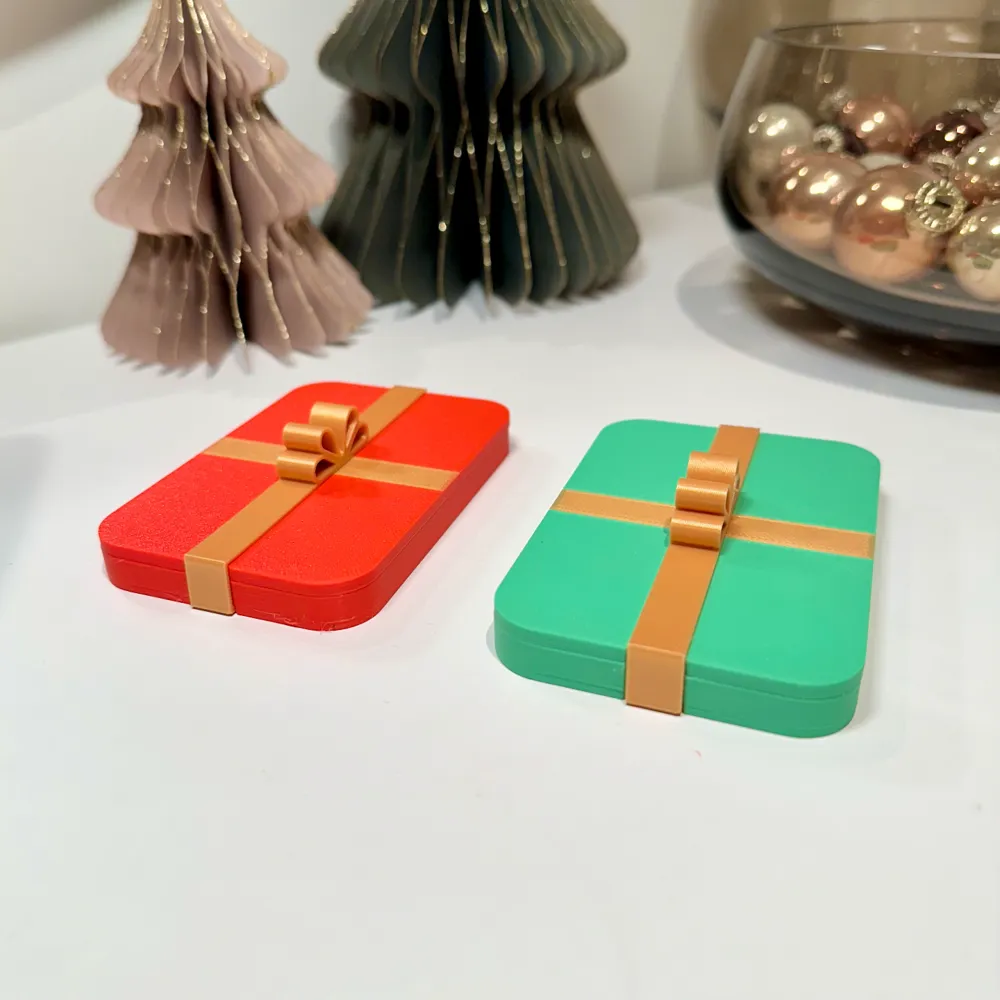 Geschenkbox für Gutscheine als 3D-Druck-Inspiration