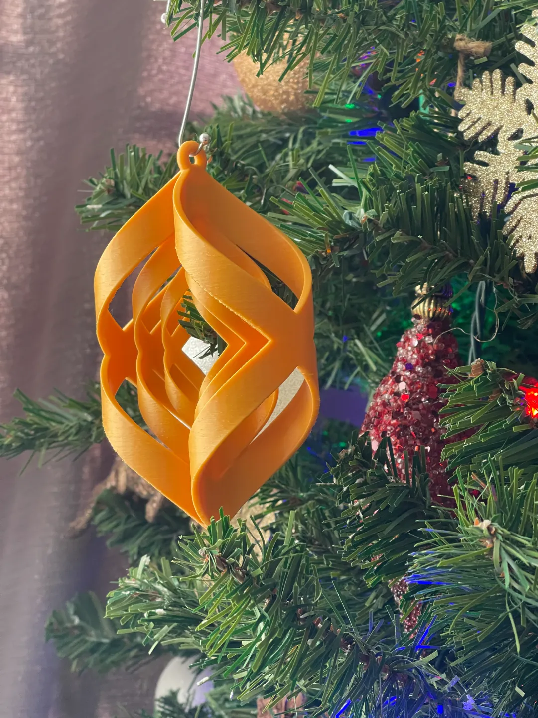 Origami-Weihnachtsanhänger als 3D-Druck-Inspiration